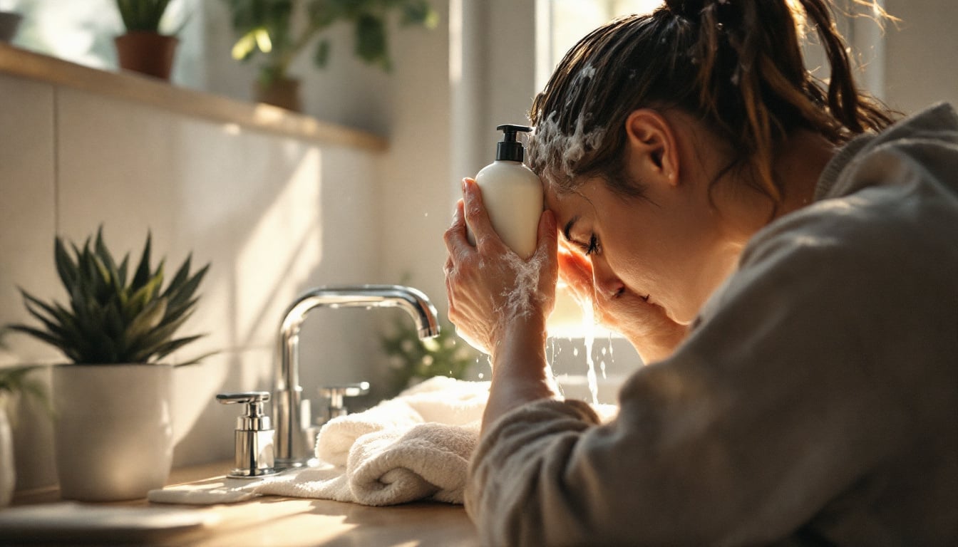 Rosmarinöl Shampoo richtig anwenden